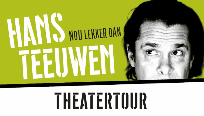 Hans Teeuwen - Nou Lekker Dan | Platinum tickets